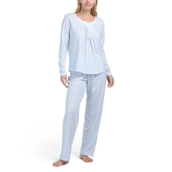 SOPHIA Blue 2pc Forever Yours Pj Set - Picture 1 of 2